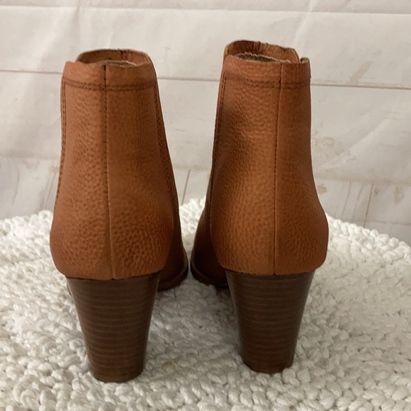 Splendid Slip-On Ankle Boots Sz 9.5 in Tawny Brown - Picture 4 of 8